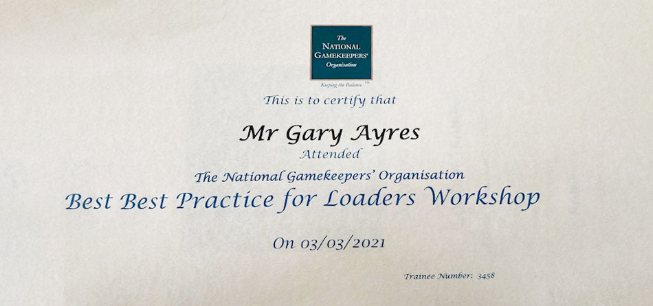 Gary Ayres - The National Gamekeepers Organisation